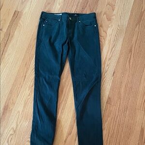 AG Dark Green Skinny Jeans